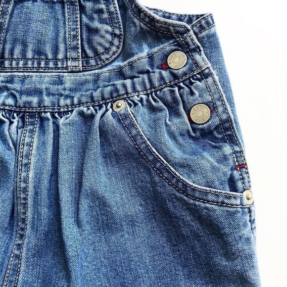 Vintage Baby Guess denim overalls 24 months - Picture 4 of 8